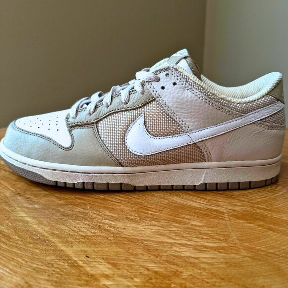 ⚜️SOLD⚜️ | NIKE DUNK LOW CL🏷️ Birch / White-Tweed / Tan11.5M - Picture 1 of 5